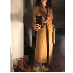 Topshop Boutique Wool Belted Coat